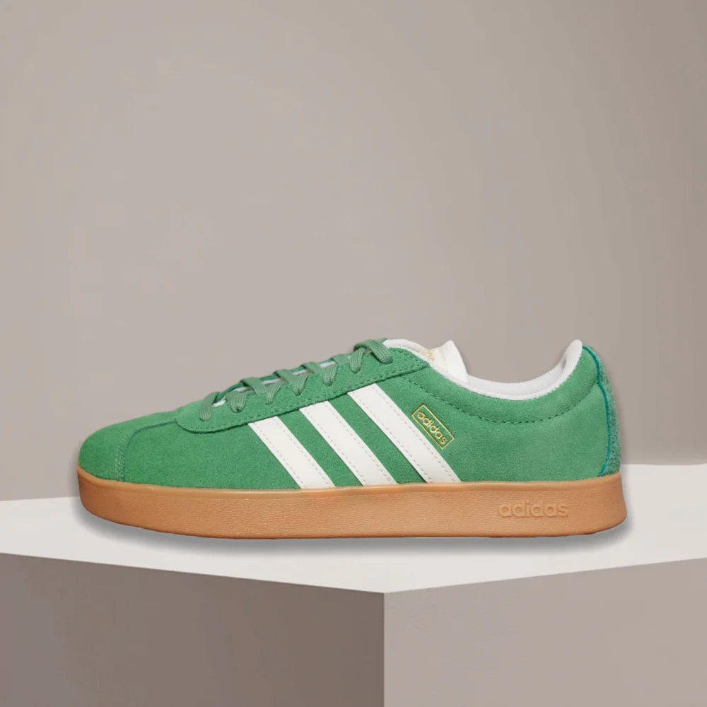 

adidas VL COURT 2.0 Удобные и универсальные нескользящие, прочные, с мягкой подошвой для скейтбординга, унисекс, зеленые JH5077