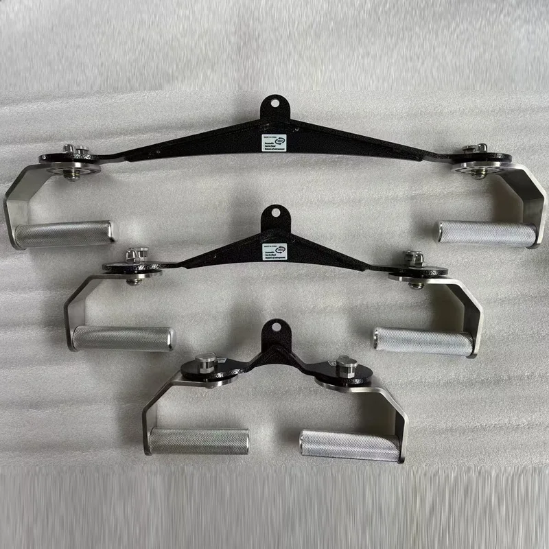 

Custom New Multifunctional Gym Fitness Equipment Back Training Lat Pulldown Bar Handle For Cable Machine