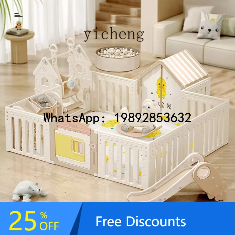 WL  Children's Protective Grating Baby  Interior Home Gaming Fence Baby Safety Crawling Mat Fence