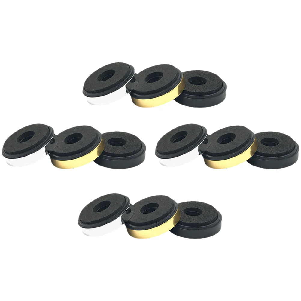 

12Pcs High-Density Speaker Isolation Feet for Turntable Amplifier Cabinet Base Shock Absorption Pad Speaker Isolation Feet