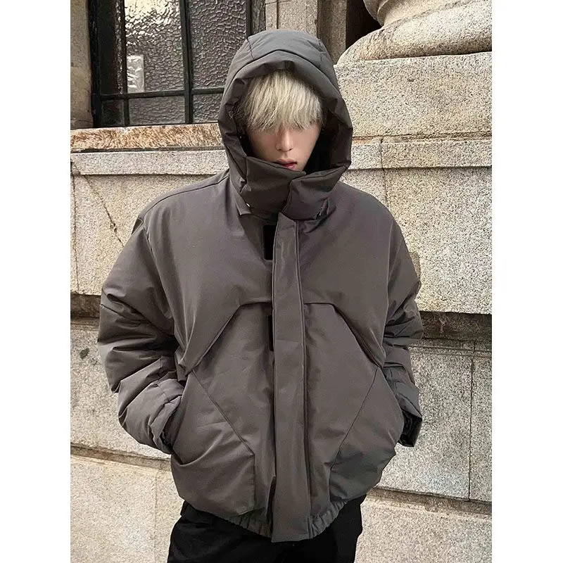 ex Oversized Cotton Jaet Autumn Winter Embroidery Design Casual Trendy American High-End Outerwear Youth ular Polyes...