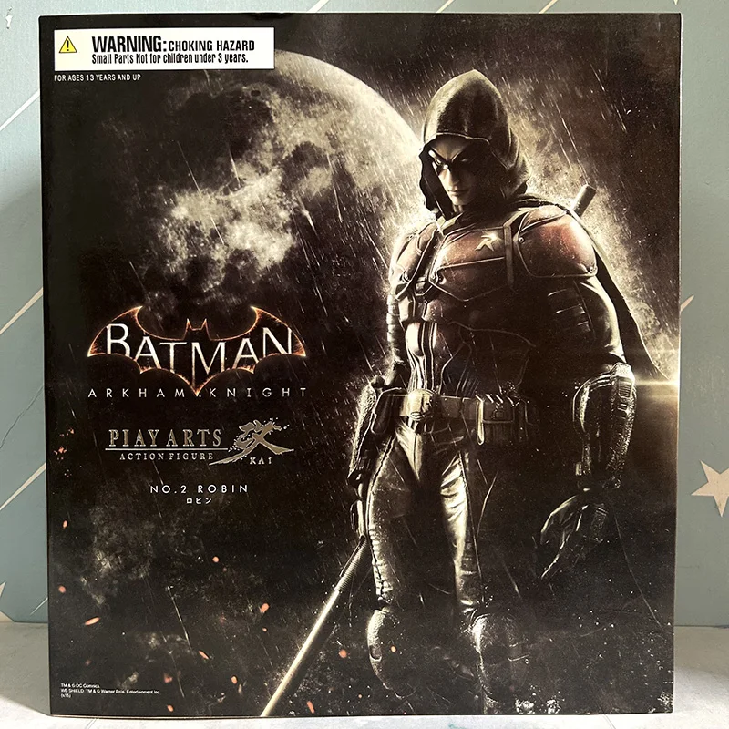 Play Arts Arkham Knight Nr.2 Batman Robin Actionfigur PVC Sammlerstück Batman Auf Lager Modell Spielzeug Geburtstagsgeschenke 26CM – Detail 1