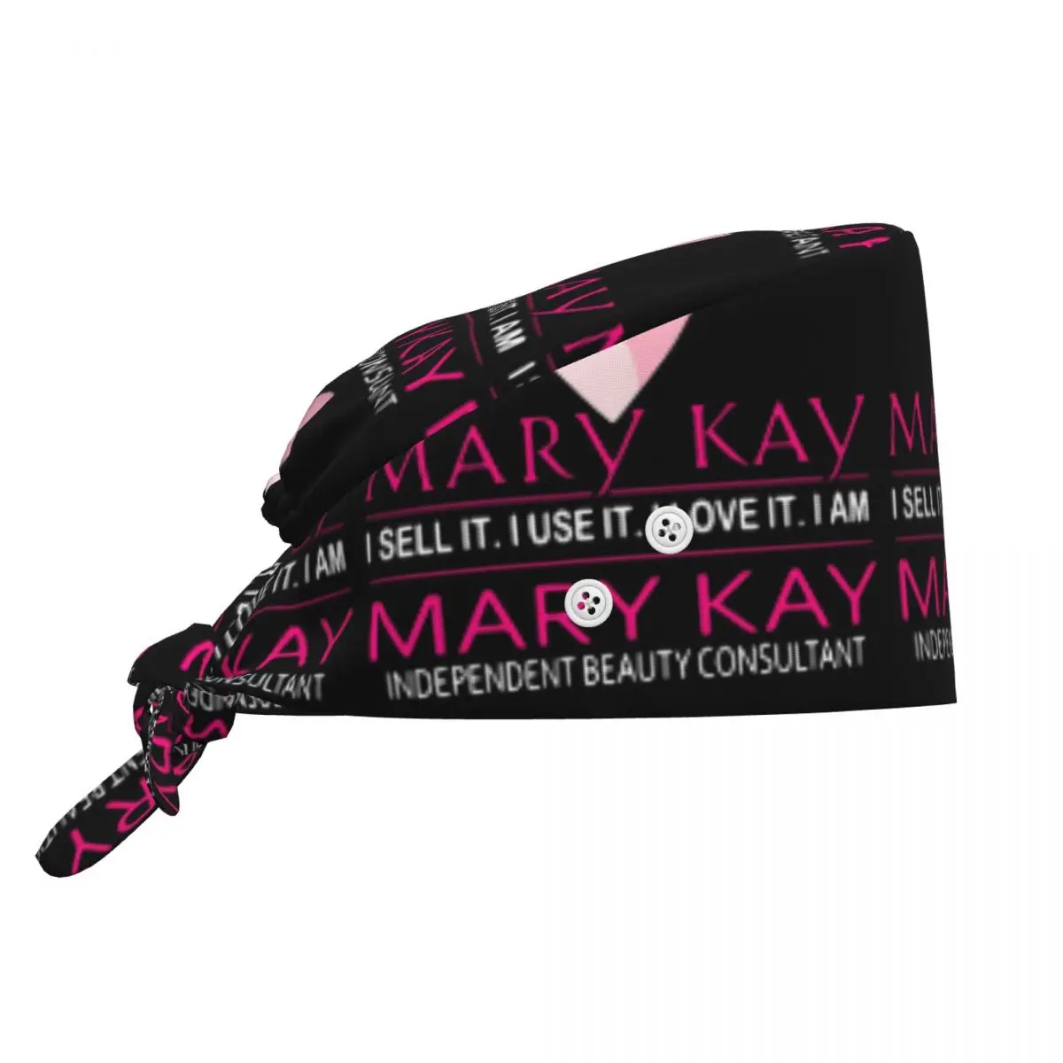 Top Mary Kay I Sell It I Use It Scrub Hat Doctor Working Surgical Cap Men Women Adjustable Nursing Caps for Dentist