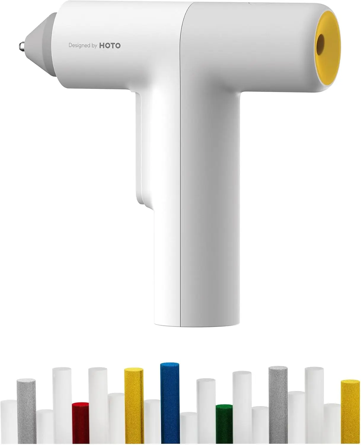 

Cordless Auto Dispensing Glue Gun with 40 Sticks, Fast Preheating, Wireless/Wired for DIY Crafts & Home Repairs