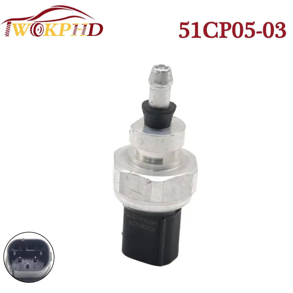 Sensore di pressione dell'aria di scarico con potenziamento del vuoto per auto 8201000764 Per Renault Dacia Opel Vauxhall Nissan NV400 1.5 1.6 2.0 DCI 51CP05-03