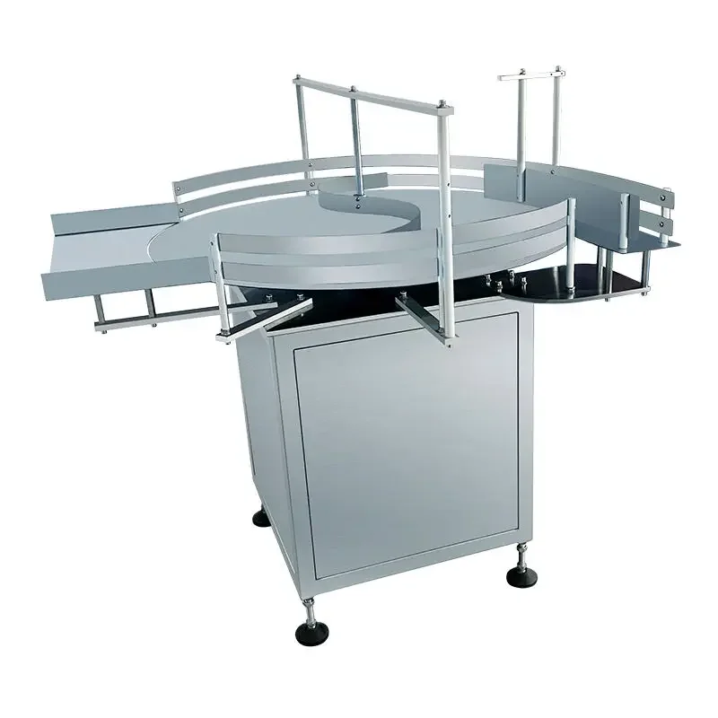 

Round Plastic Glass Bottle Unscrambler High-Speed Automatic Rotary Accumulation Auxiliary Packaging Machine