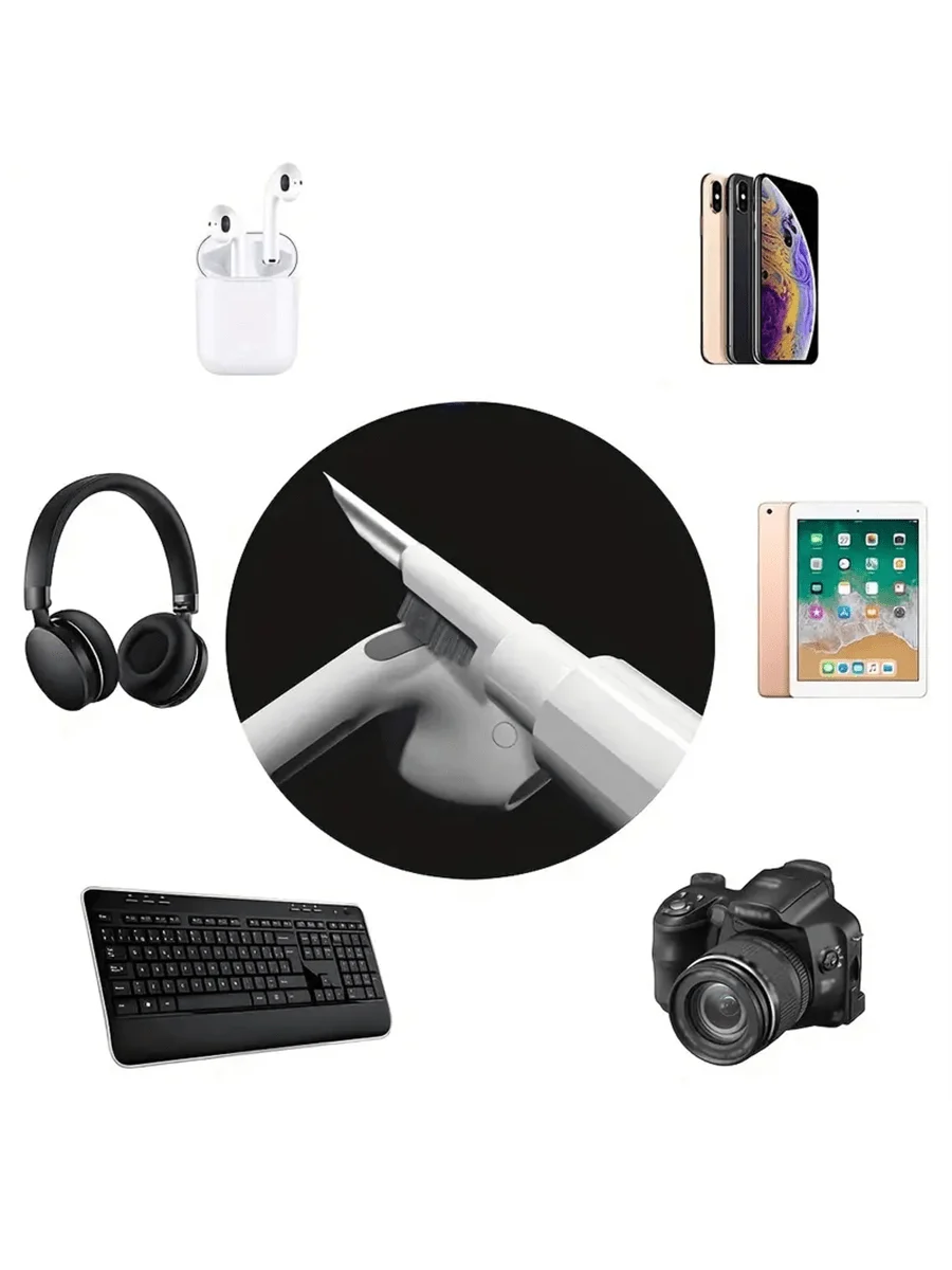 1pc escova de limpeza multifuncional