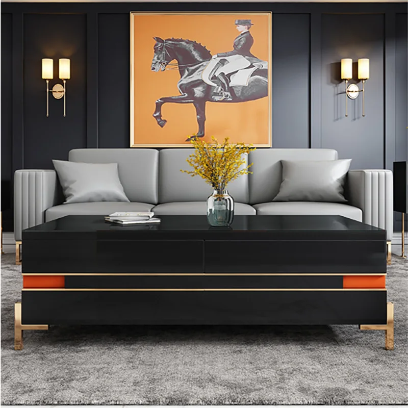 #Modern Appearance Luxury Chrome Real Leather Corner Sofa
