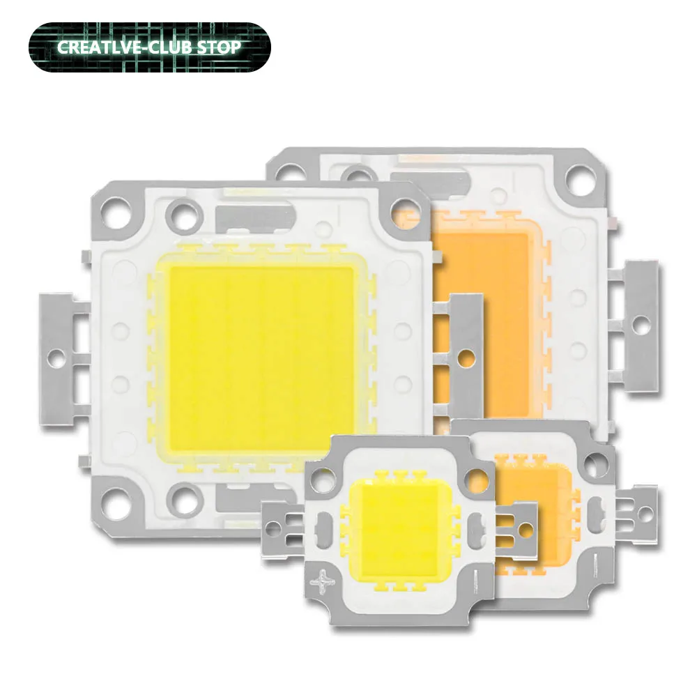 10W 20W 30W 50W LED Chip Bead COB Backlight Matrix LED Light Module Lighting Accessories LED Matrix For DIY FloodLight Spotlight