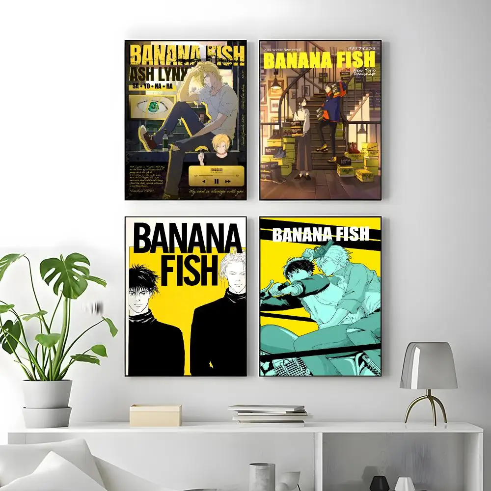 Anime Banana Fish Poster Poster High Quality Wall Art for Home Office Bedroom Living Room Perfect