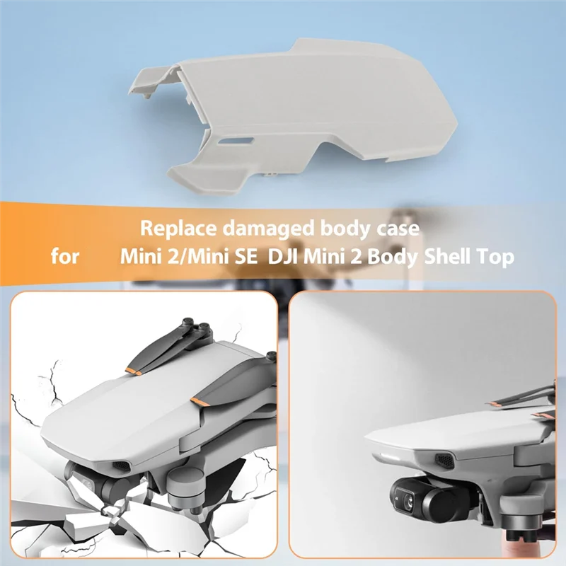 EDT-For DJI Mini SE غطاء الجسم العلوي البديل (الغطاء العلوي) لغطاء الجسم Mini 2