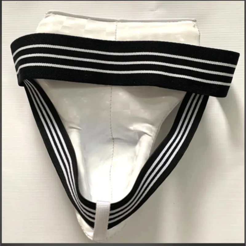 Hot koop volwassen mannelijke rode MMA kruisbeschermer TKD Karate Lies Guard Kind mannen Liesbeschermer kickboksen bescherming jockstrap