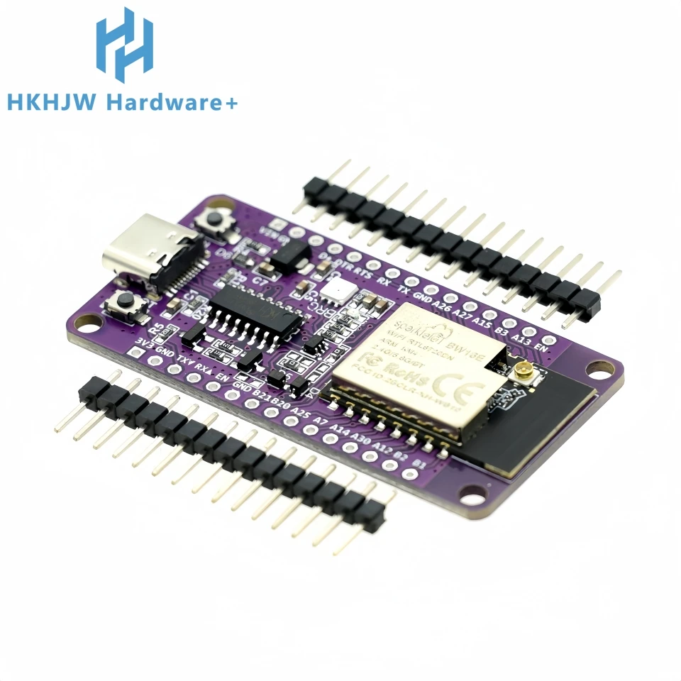RTL8720DN Dual-band WiFi Bluetooth BLE Module NICEMCU BW16 Development Board Supports Arduino
