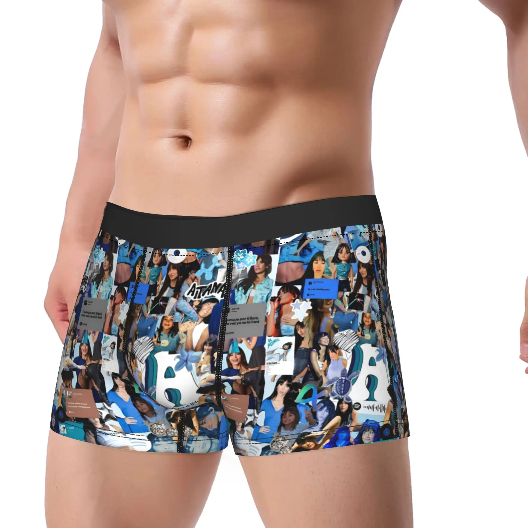 

Butterfly Aitana Underwear Men Underpants Custom DIY Novelty Trunk Trenky Boxer Brief Plus Size