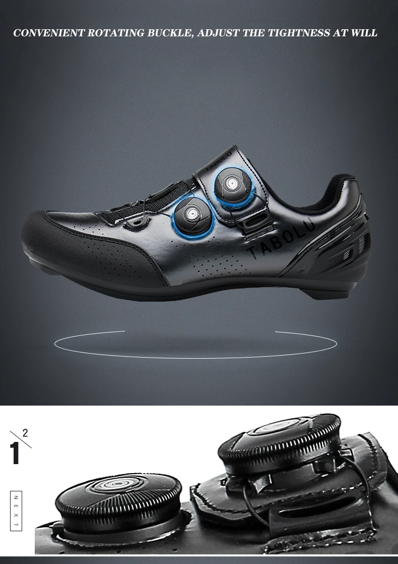 Radfahren Schuhe Rennrad Männer Self-Locking Geschwindigkeit Fahrrad Turnschuhe Racing Fahrrad Schuhe Stollen Frauen Flache Berg Radfahren Schuhe – Detail 4