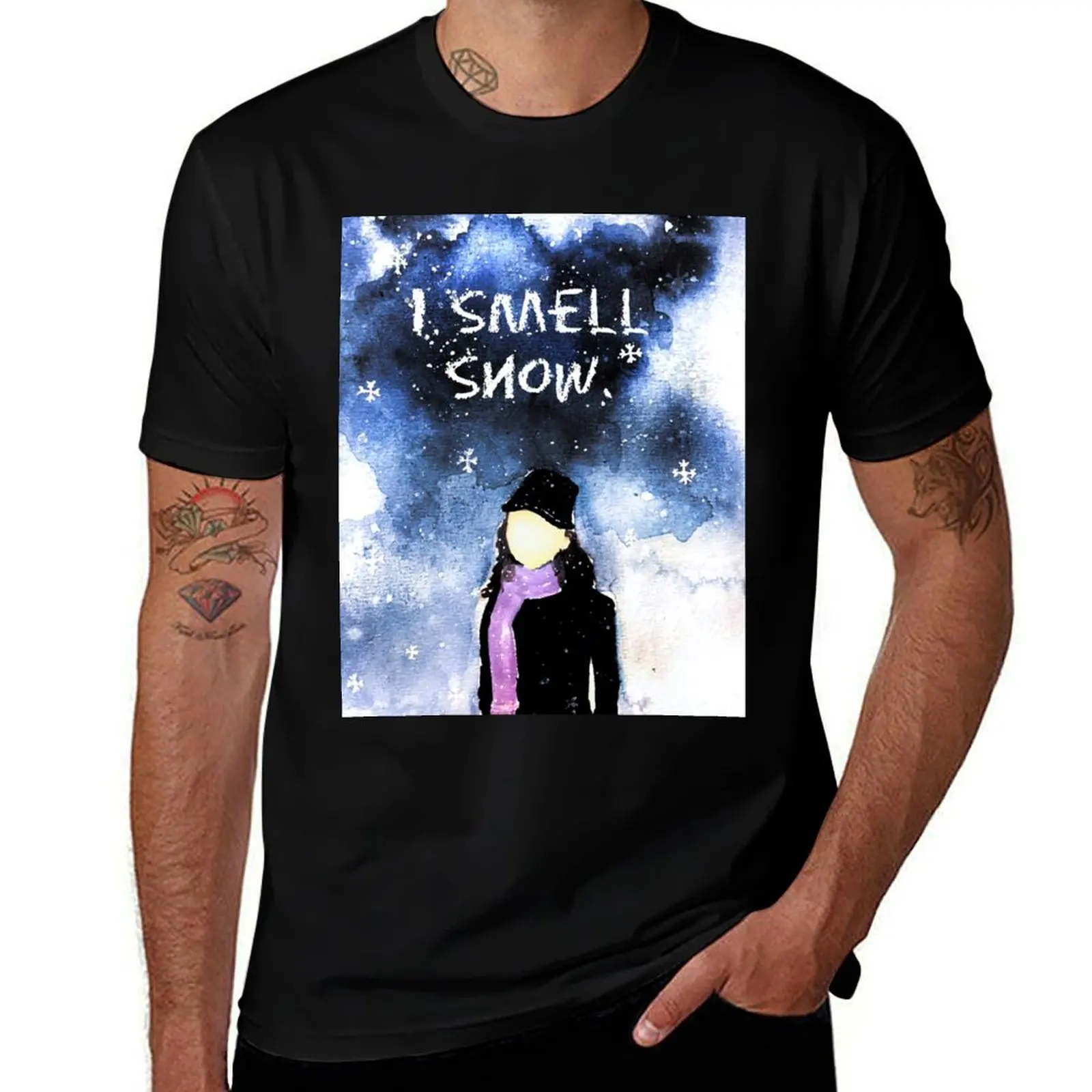 

Lorelai Gilmore - I smell snow T-Shirt Casual Trendy Short Sleeve T-Shirt