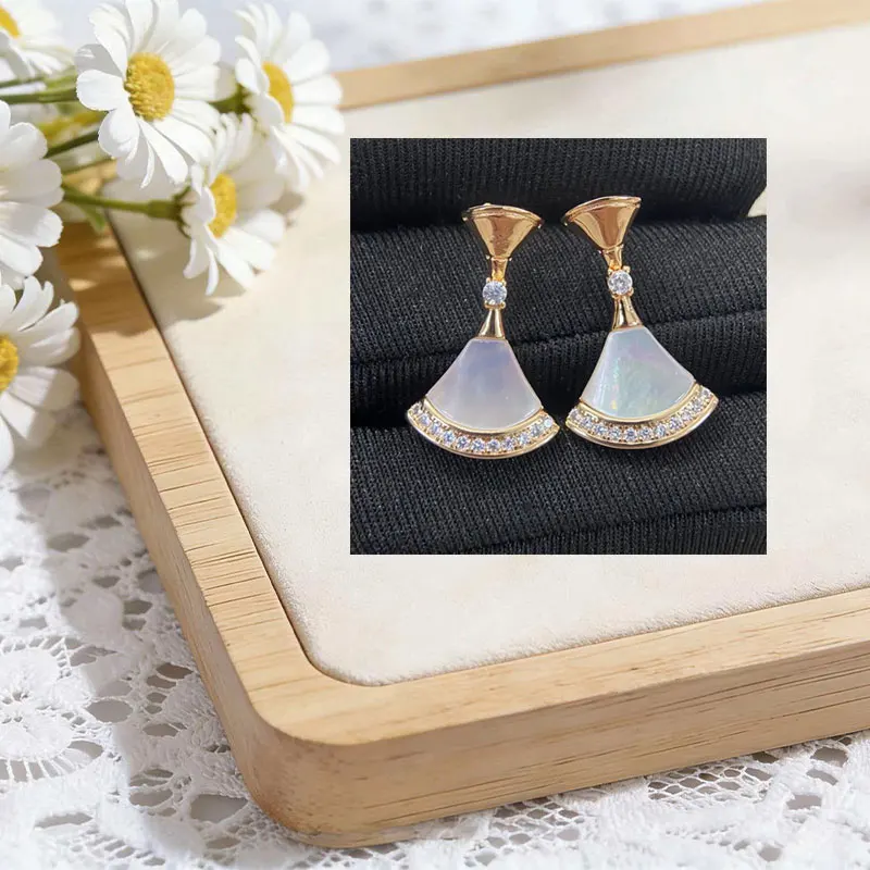 

2026 High-Quality Fashion Classic Famous Skirt Earrings