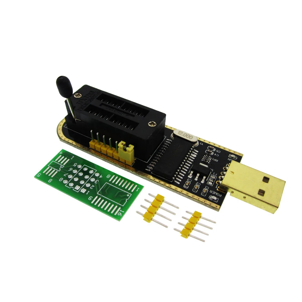 

10pcs CH340 CH340G CH341 CH341A 24 25 Series EEPROM Flash BIOS USB Programmer with Software & Driv
