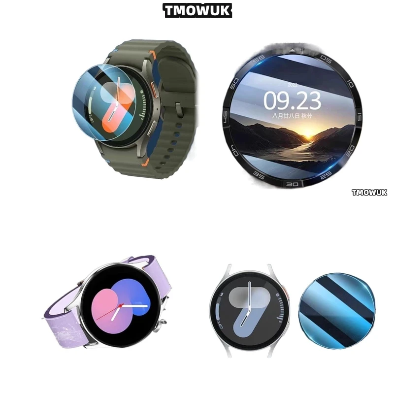 

Anti - Scratch HD Screen Protector Tempered Glass For Samsung Galaxy Watch6 Classic 40mm Watch7 Ultra FE 47 44 43mm