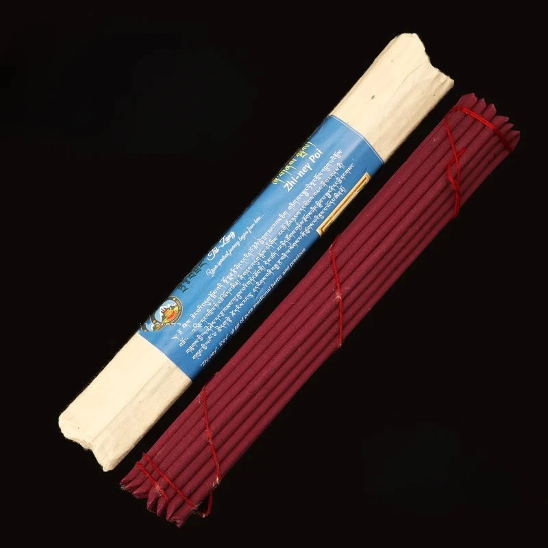 22cm Bhutanese Tibetan Incense Stick Household Indoor Purify Natural Plant Joss Stick Zen Meditation/Odor Removal Aromatherapy