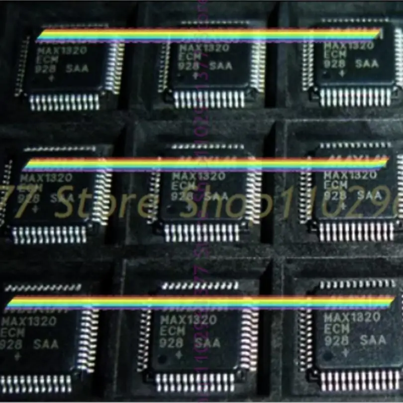 2pcs New MAX1320 MAX1320ECM QFP-48 14-bit analog-to-digital converter chip