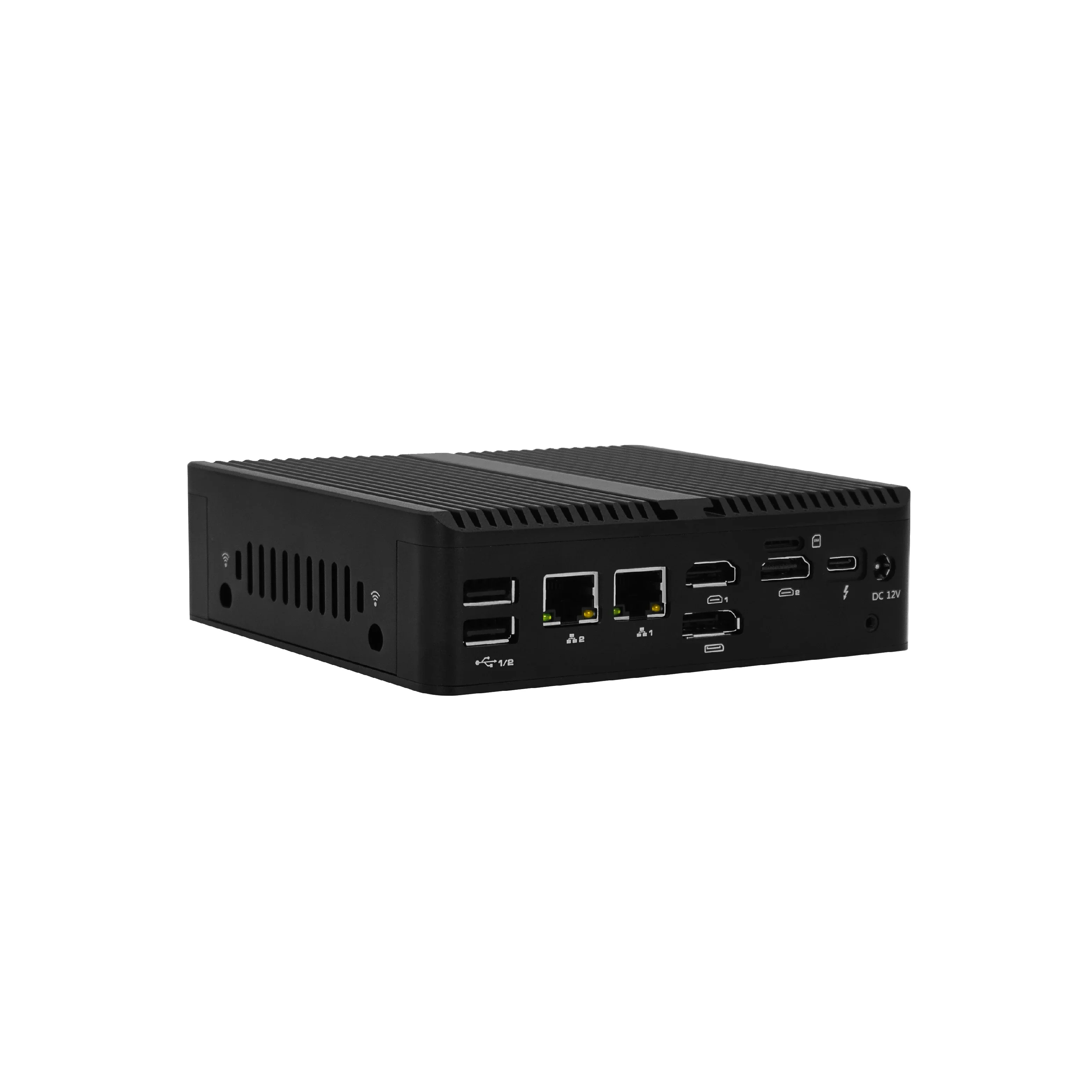 Fanless Mini PC  Processor N-series N100/3.4GHz 4 Core Processor 1*DDR5 SODIMM-4800MT/s UpTo16GB Support 1*5G SIM Windows10