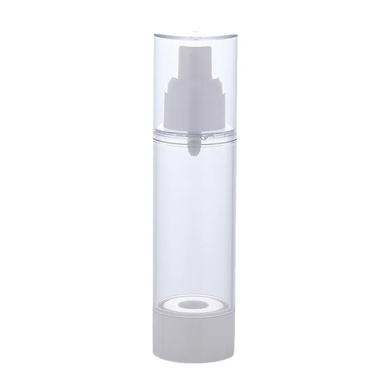 Pulvérisateur rechargeable sous vide multi-usage – Bouteille à pompe sans air pour voyage, parfait pour les liquides, les sérums, les lotions et les soins de la peau du bricolage