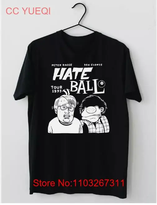 Hate Ball Peter Bagge Dan Clowes 1993 футболка S 5XL