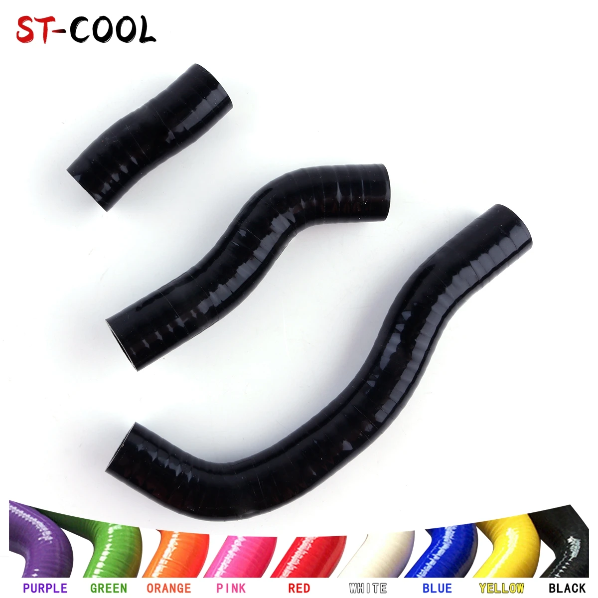 

FOR 2007-2010 KTM SXF 450 SMR 450SXF SX-F 2008 2009 High Performance Radiator Hoses Kit Silicone Tubes Pipes 3Pcs 10 Colors