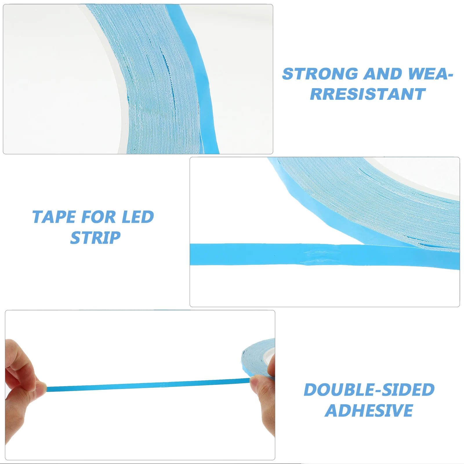 2 لفات مزدوجة الجانب شريط موصل حراري 1 مللي متر رقيقة عالية اللزوجة لاصق مقاوم للحرارة ل Led وحدة المعالجة المركزية وحدة معالجة الرقاقة Ic التبريد الحرارة