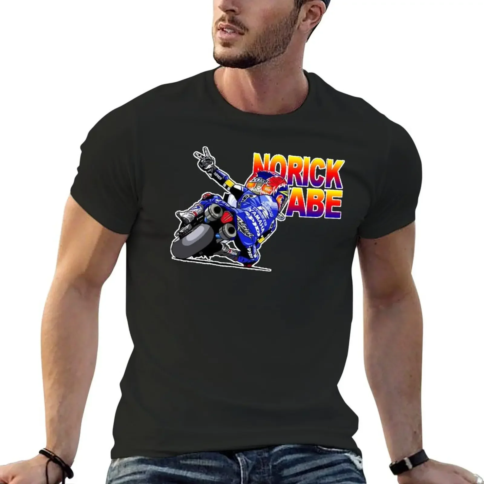 

Blue Jersey Rider T-Shirt cute tops shirts graphic tees customs design your own baggy shirts t shirts for men graphic