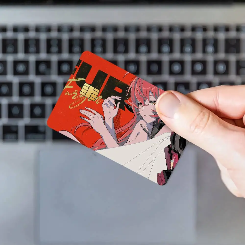 لعبة Orphie Magnusson Magus ZZZ بطاقات الائتمان البنكية ملصقات تمرير الحافلة ديكور رائع مقاوم للماء بطاقة 4 قطع #4