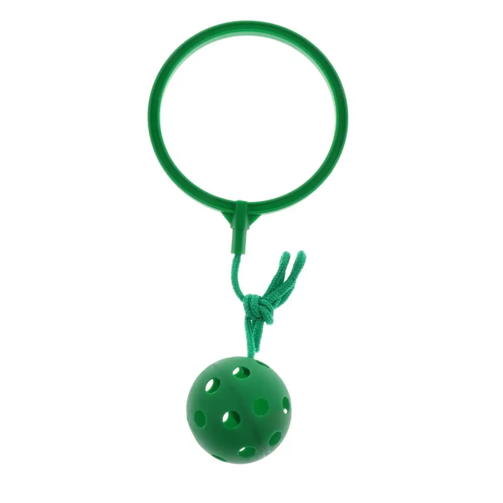 Pelota de saltar para ejercicio al aire libre, juguete de Fitness, anillo de tobillo, bola oscilante para niños, paquete de 2 a 6