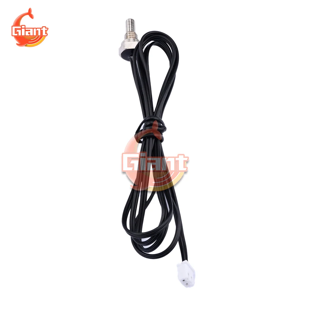 NTC Temperature Sensor 1M / 2M / 3M Waterproof M8 Thread Temperature Probe Thermistor Temperature Sensor for Water Heater/Boiler