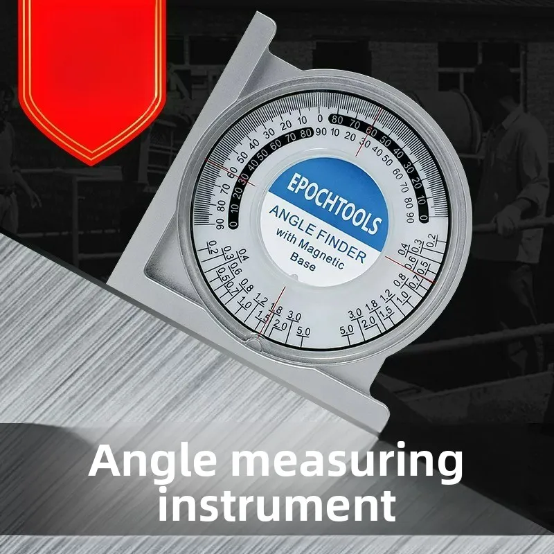 Magnetic Mini Angle Finder Gauge, Portable Slope Protractor Inclinometer Level with ABS ABS