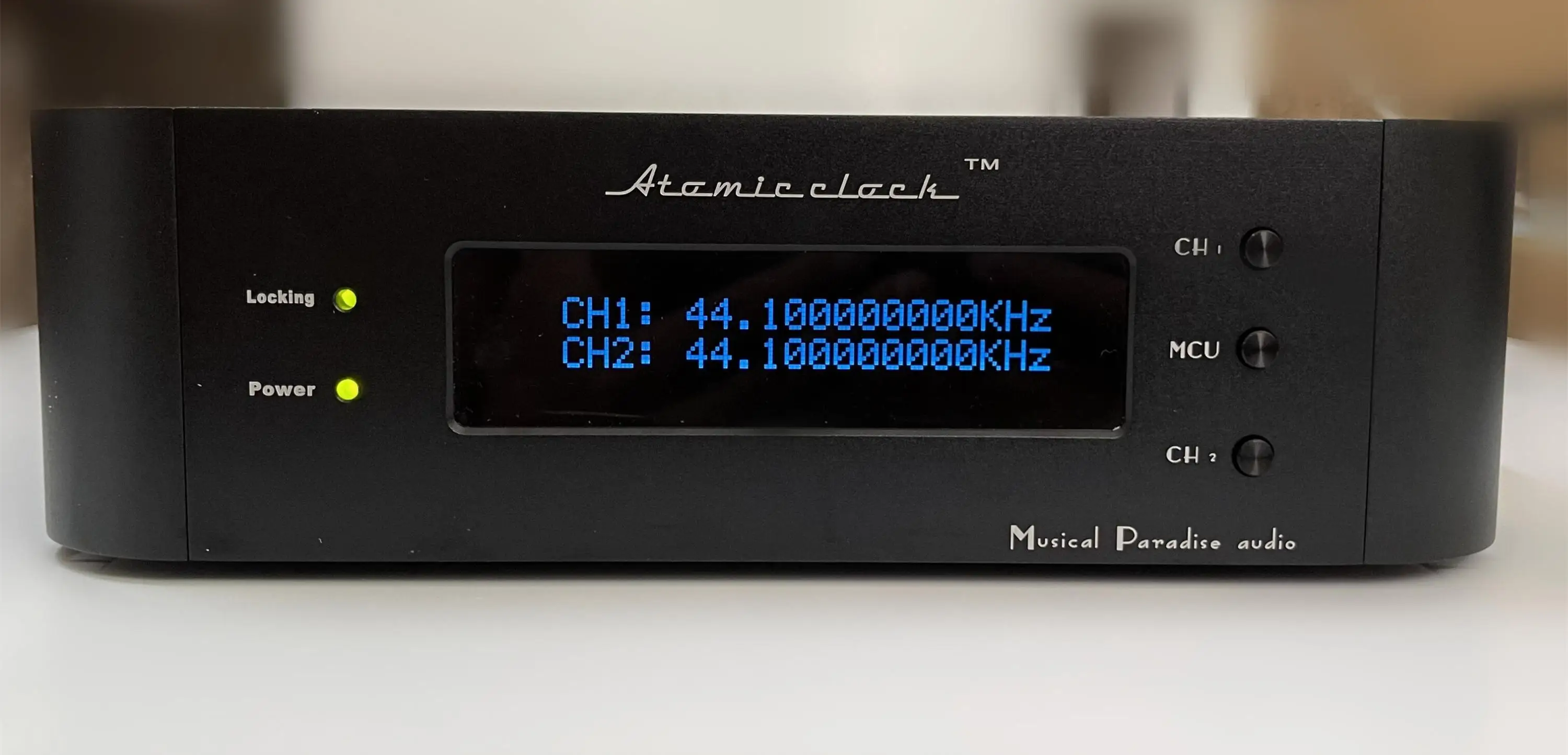 Latest Digital WCK RB Word Clock High Precision Rubidium atomic Clock Turntable External clock