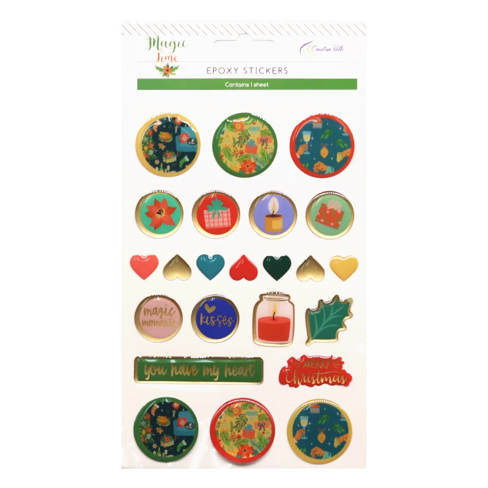 Creative Path 9-delige Magic-Time Scrapbooking Journaling Volledige Set Decoratieve Papieren Kaarten Stansen Sticker Vellen DIY Creatie Set