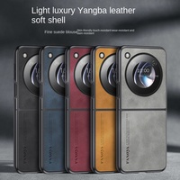 ZTE Nubia Flip NX724J Case PU Leather Surface Hard PC Back Cover Matte Shockproof Case for ZTE Nubia Flip NubiaFlip 5G NX724J