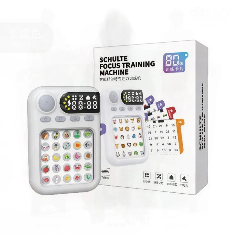 Schulte Macchina per l'apprendimento intelligente Versione inglese Dispositivo per la storia prescolare per l'educazione precoce con suono musicale Materiale ABS per