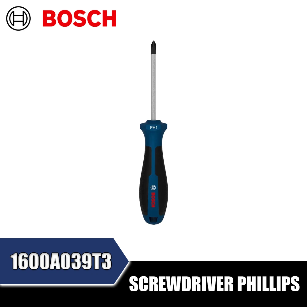 BOSCH 1600A039T3 1600A039T4 Screwdriver Phillips Hand Tools Portable Home Repair Tools
