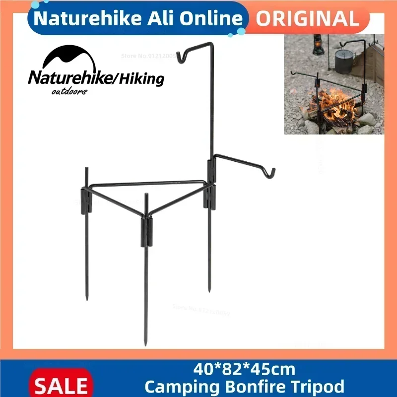 Naturehike Camping Equipment Outdoor Bonfire Grill Collapsible Portable Barbecue Stove Stand Gas Picnic Trangia Cooker Firewood