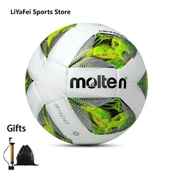 Ballon de football Molten d'origine pour les jeunes adultes, football de haute qualité, football Ikfor, futsal d'entraînement, match extérieur et intérieur, FA3400