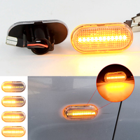 2PCS for Opel Movano Combi Kasten Pritsche Fahrgestell Kipper VIVARO A Kasten U9 E9 - LED Dynamic Side Marker Light Turn Signal