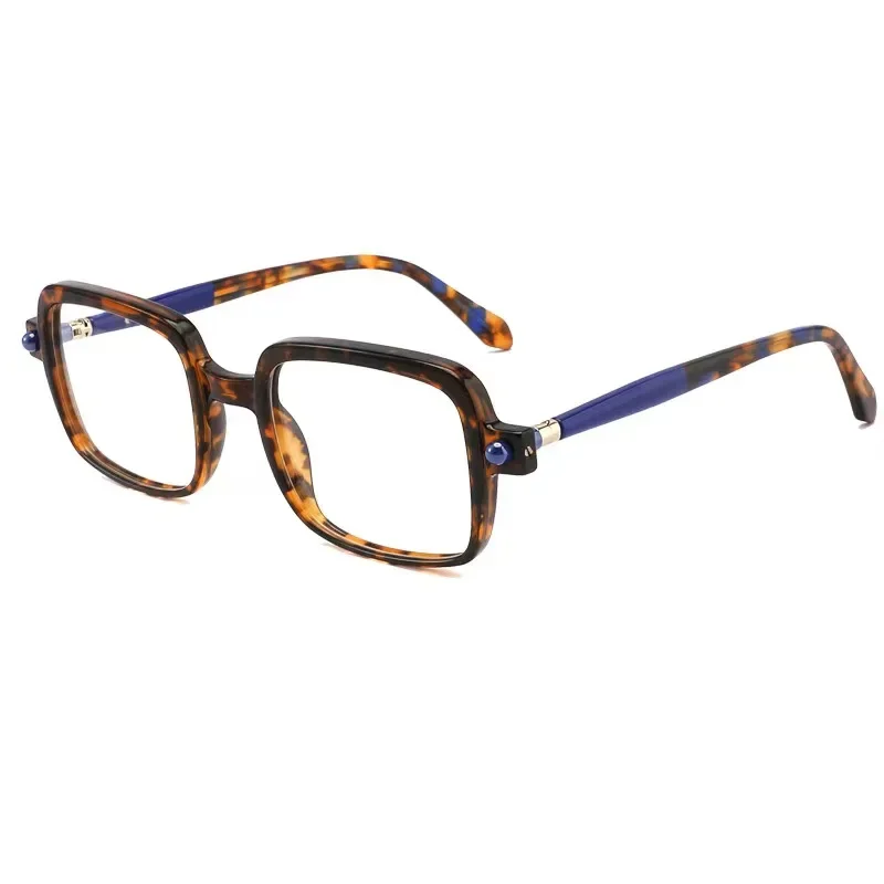 

2024 Rectangular Men Glasses Frame Top-quality Acetate Ultra Light Optical Eyeglass Women Myopia Reading Anti Blue Light Eyewear