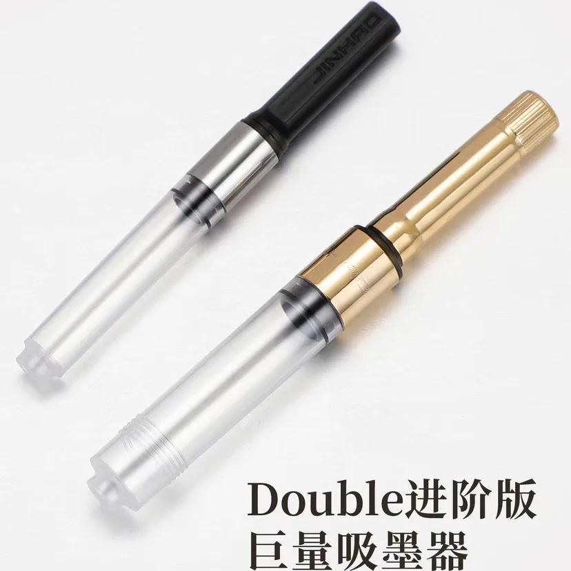 Jinhao 9019万年筆 #8極細/ファインペン先、大サイズ樹脂オフィスライティングペン、大容量インクコンバーター付き