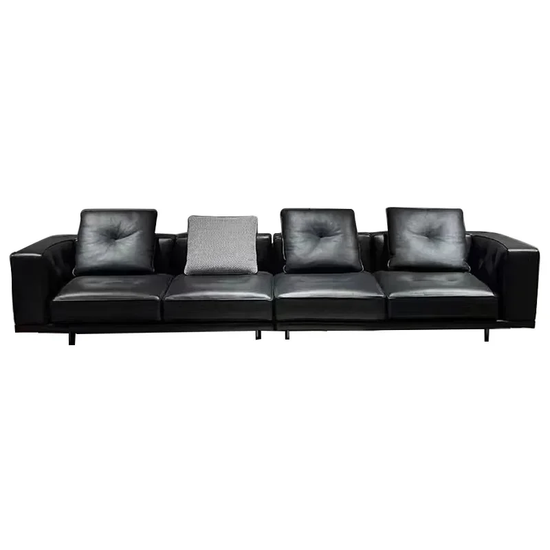 

Sofa, Italian, minimalist, top scalper, genuine leather, household