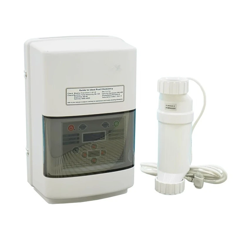 

Swimming Pool Salt Chlorine Machine Salt Chlorinator Disinfection Equipment Villa Children's Pool Electrolytic Salt Chlorine