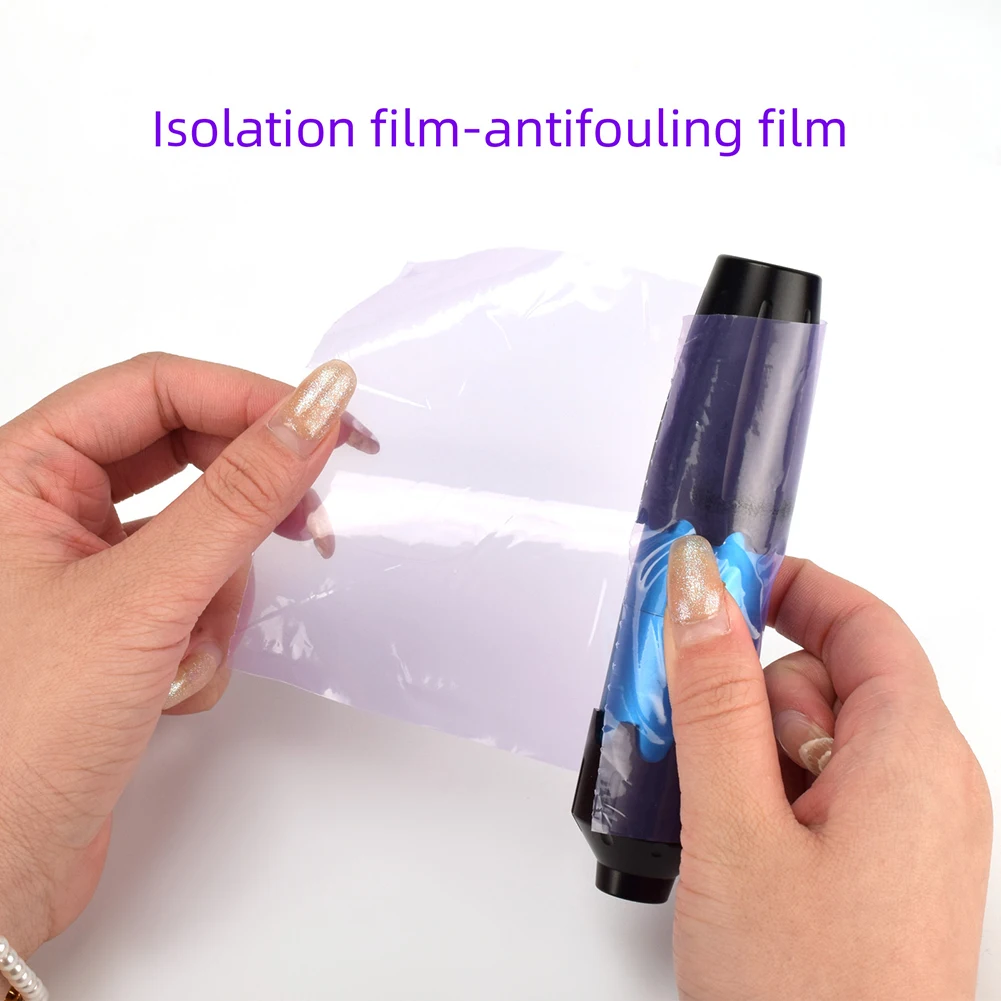 

1roll 1200Pcs 10x15cm Disposable Tattoo Barrier Film Dental Protective Tattoo Clear Wrap Covers Tapes Films