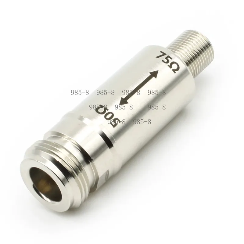 N to F Interface Impedance Transformer Bidirectional 50Ω 75Ω Signal Conversion Accessory
