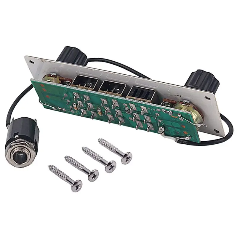 Superior-Prewired Width Control Plate Loaded Switch Wiring Harness Guitar Circuit Board Stringed Instruments Accessories